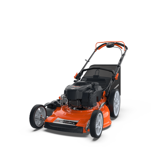YF22-3N1SPVSV-SC 22” 3-in-1 Self-Propelled RWD Gas Mower with Variable Speed Adjustment and Vertical Storage Technology