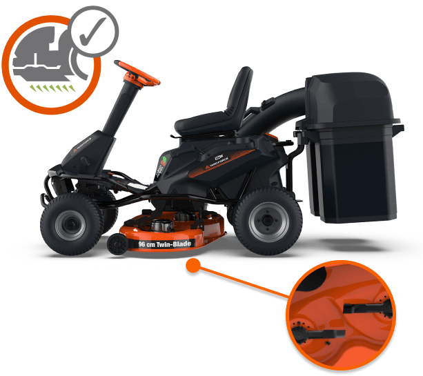 pro-rider-e559-powerful-cutting-performance The Pro-Rider E559 image highlighting the powerful cutting performance.