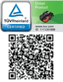 tuv-certificate TUV certificate image and barcode to scan and view the official TUV website.